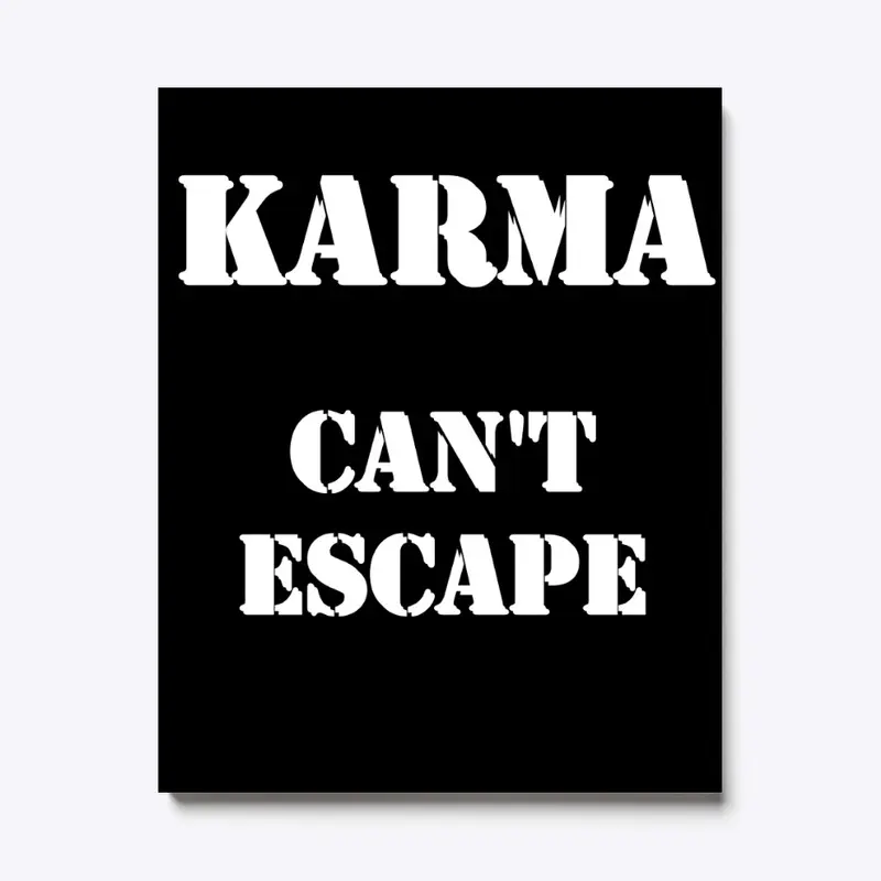 karma law philosophy quote cute design