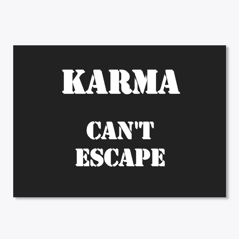 karma law philosophy quote cute design