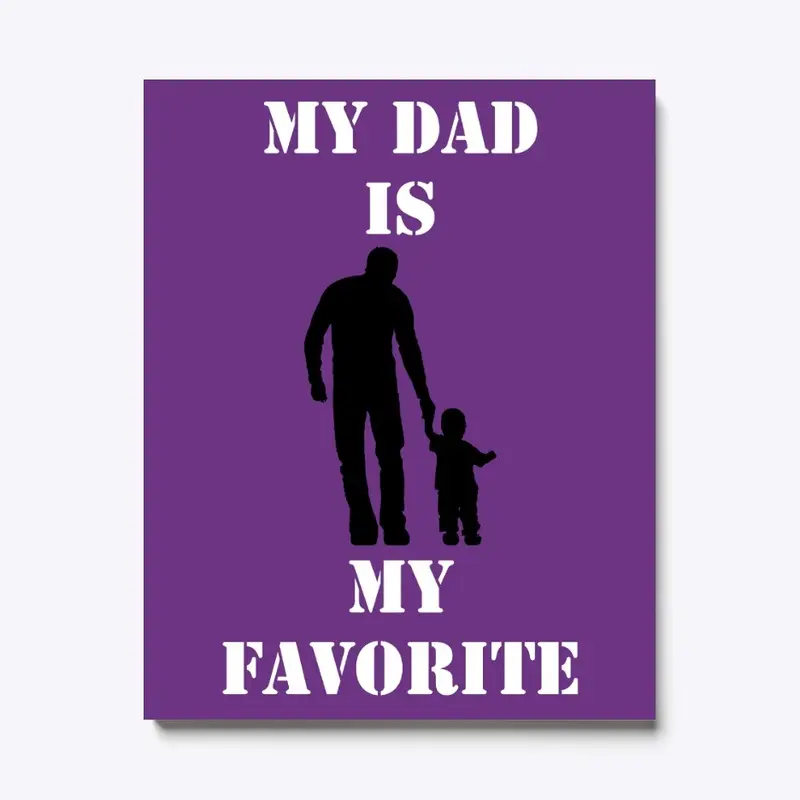 Emotional father's day cute design